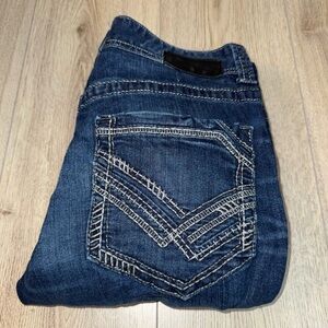 Buckle black 9fit dark blue Bootcut Jeans denim